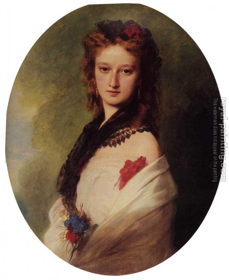 Franz Xavier Winterhalter : Zofia Potocka Countess Zamoyska